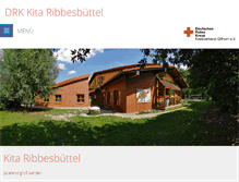 Tablet Screenshot of kita-ribbesbuettel.de